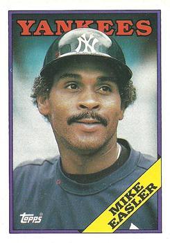 #741 Mike Easler - New York Yankees - 1988 Topps Baseball
