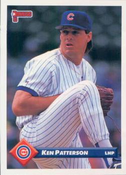#742 Ken Patterson - Chicago Cubs - 1993 Donruss Baseball