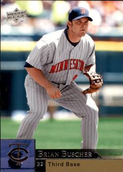 #742 Brian Buscher - Minnesota Twins - 2009 Upper Deck Baseball