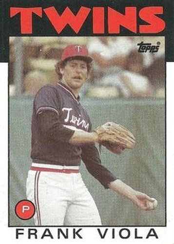 #742 Frank Viola - Minnesota Twins - 1986 Topps Baseball
