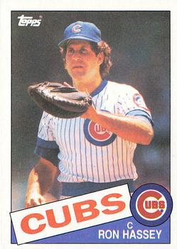 #742 Ron Hassey - Chicago Cubs - 1985 Topps Baseball