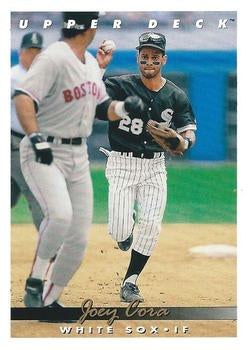 #742 Joey Cora - Chicago White Sox - 1993 Upper Deck Baseball