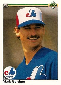 #743 Mark Gardner - Montreal Expos - 1990 Upper Deck Baseball