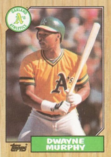 #743 Dwayne Murphy - Oakland Athletics - 1987 Topps Baseball