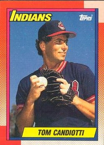 #743 Tom Candiotti - Cleveland Indians - 1990 O-Pee-Chee Baseball