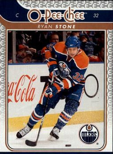 #743 Ryan Stone - Edmonton Oilers - 2009-10 O-Pee-Chee Hockey