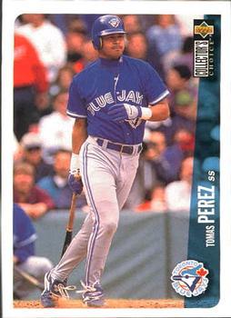 #744 Tomas Perez - Toronto Blue Jays - 1996 Collector's Choice Baseball