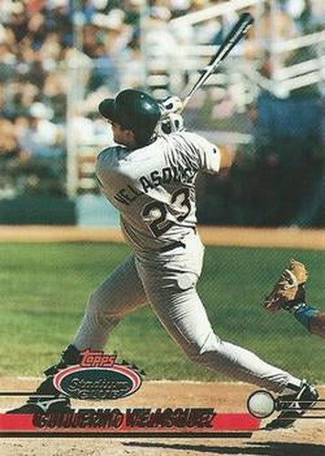 #744 Guillermo Velasquez - San Diego Padres - 1993 Stadium Club Baseball