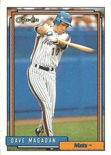 #745 Dave Magadan - New York Mets - 1992 O-Pee-Chee Baseball