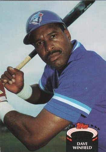 #745 Dave Winfield - Toronto Blue Jays - 1992 Stadium Club Baseball
