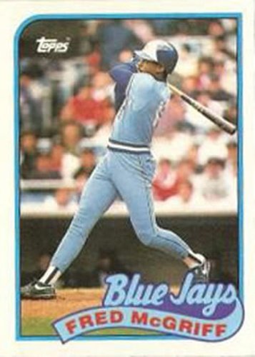 #745 Fred McGriff - Toronto Blue Jays - 1989 Topps Baseball