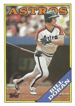 #745 Bill Doran - Houston Astros - 1988 Topps Baseball