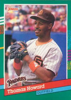 #746 Thomas Howard - San Diego Padres - 1991 Donruss Baseball