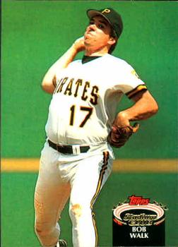 #746 Bob Walk - Pittsburgh Pirates - 1992 Stadium Club Baseball