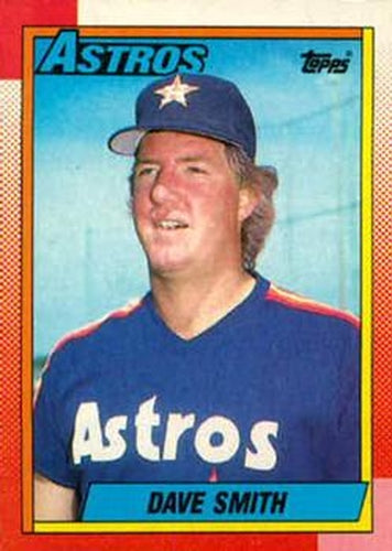 #746 Dave Smith - Houston Astros - 1990 Topps Baseball