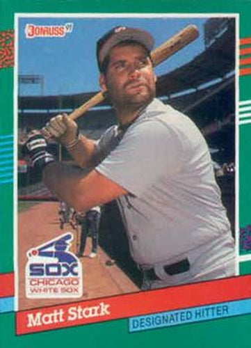 #747 Matt Stark - Chicago White Sox - 1991 Donruss Baseball