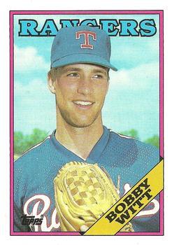 #747 Bobby Witt - Texas Rangers - 1988 Topps Baseball