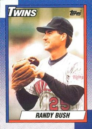 #747 Randy Bush - Minnesota Twins - 1990 O-Pee-Chee Baseball