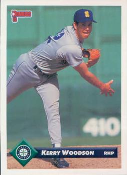 #748 Kerry Woodson - Seattle Mariners - 1993 Donruss Baseball