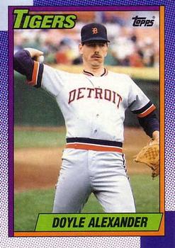 #748 Doyle Alexander - Detroit Tigers - 1990 O-Pee-Chee Baseball