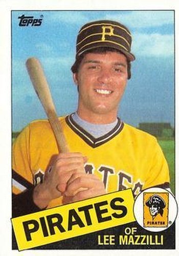 #748 Lee Mazzilli - Pittsburgh Pirates - 1985 Topps Baseball