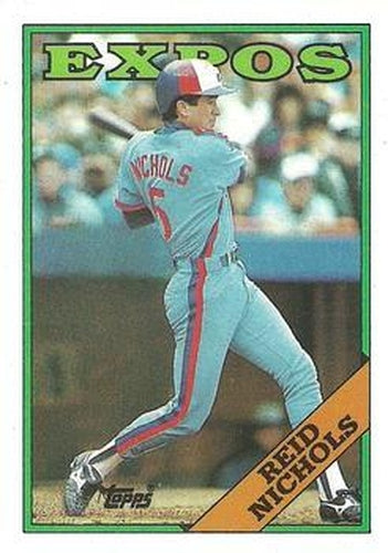 #748 Reid Nichols - Montreal Expos - 1988 Topps Baseball