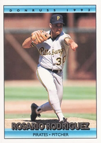 #748 Rosario Rodriguez - Pittsburgh Pirates - 1992 Donruss Baseball