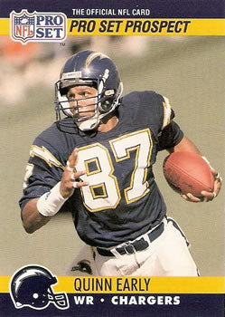 #749 Quinn Early - San Diego Chargers - 1990 Pro Set Football