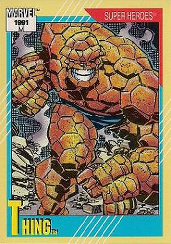 #3 Thing - 1991 Impel Marvel Universe Series II