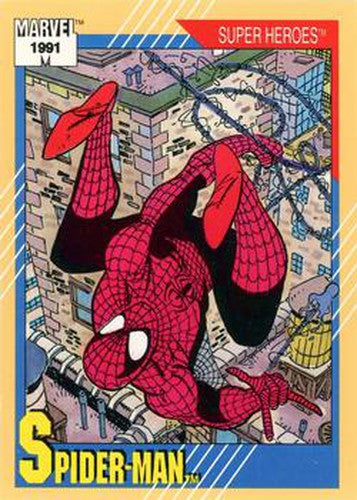 #1 Spider-Man - 1991 Impel Marvel Universe Series II