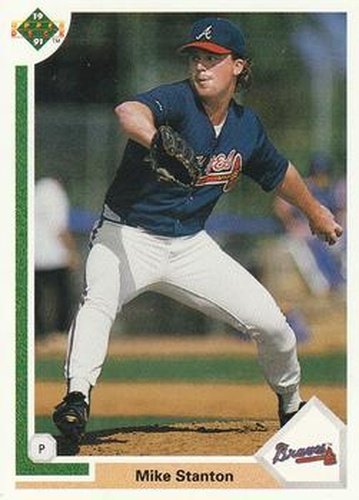 #749 Mike Stanton - Atlanta Braves - 1991 Upper Deck Baseball
