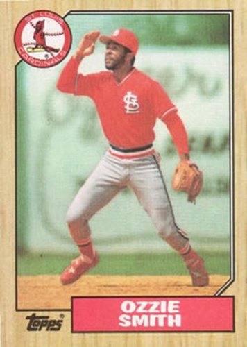 #749 Ozzie Smith - St. Louis Cardinals - 1987 Topps Baseball