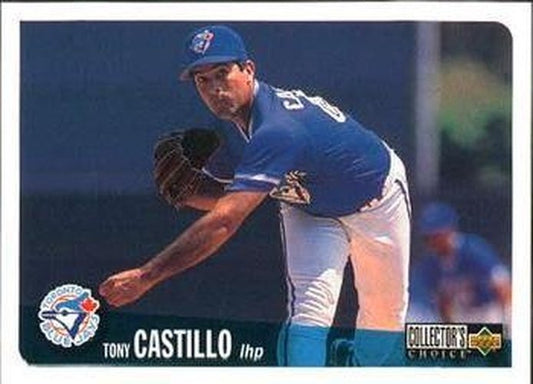 #749 Tony Castillo - Toronto Blue Jays - 1996 Collector's Choice Baseball