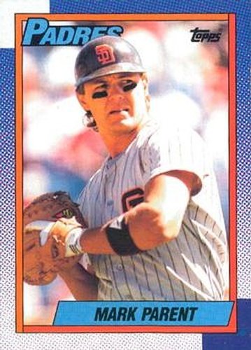 #749 Mark Parent - San Diego Padres - 1990 O-Pee-Chee Baseball