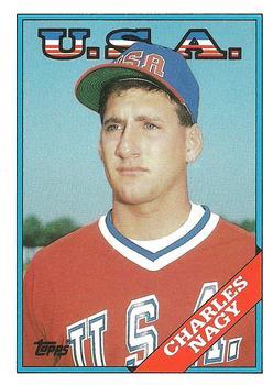 #74T Charles Nagy - USA - 1988 Topps Traded Baseball