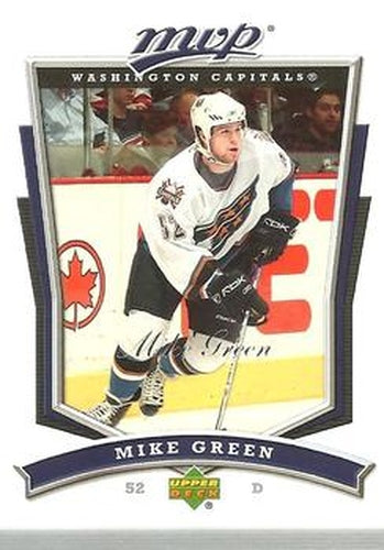#74 Mike Green - Washington Capitals - 2007-08 Upper Deck MVP Hockey