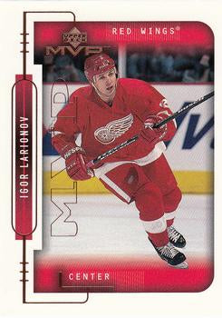 #74 Igor Larionov - Detroit Red Wings - 1999-00 Upper Deck MVP Hockey