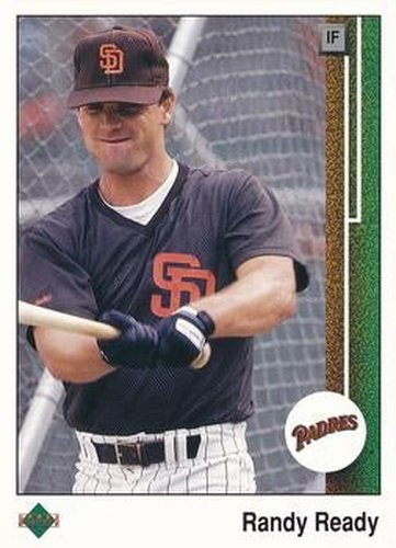 #474 Randy Ready - San Diego Padres - 1989 Upper Deck Baseball