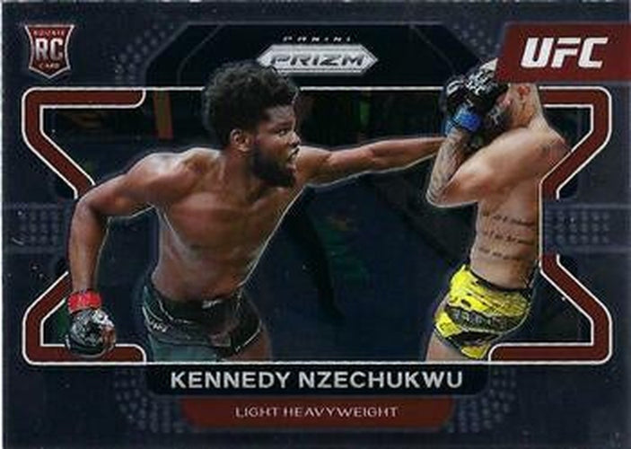 #74 Kennedy Nzechukwu - 2022 Panini Prizm UFC MMA