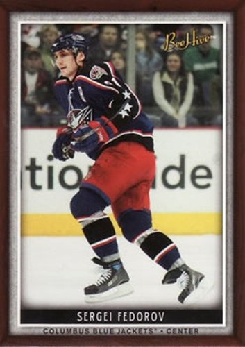 #74 Sergei Fedorov - Columbus Blue Jackets - 2006-07 Upper Deck Beehive Hockey