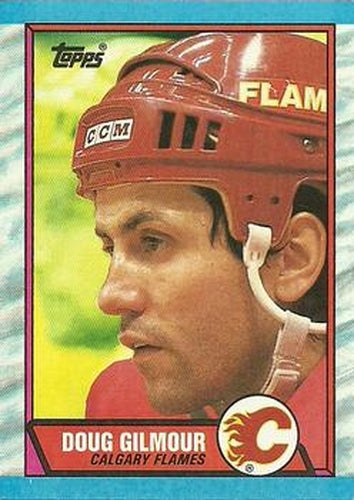 #74 Doug Gilmour - Calgary Flames - 1989-90 Topps Hockey