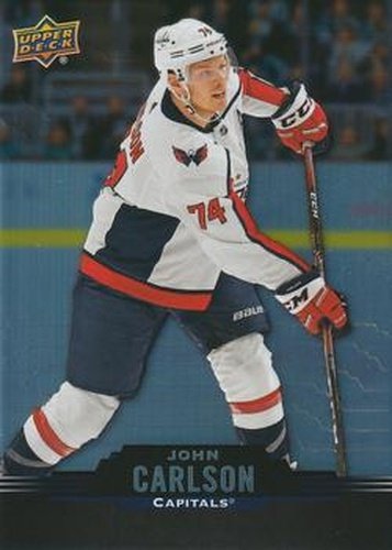 #74 John Carlson - Washington Capitals - 2020-21 Upper Deck Tim Hortons Hockey