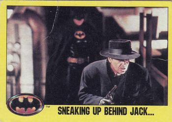 #174 Sneaking up behind Jack - 1989 Topps Batman