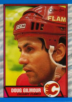 #74 Doug Gilmour - Calgary Flames - 1989-90 O-Pee-Chee Hockey