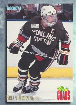 #74 Brian Holzinger - Bowling Green Falcons - 1995 Classic Hockey