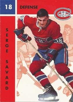 #74 Serge Savard - Montreal Canadiens - 1995-96 Parkhurst 1966-67 Hockey