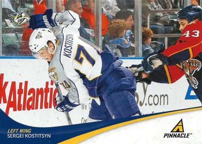 #74 Sergei Kostitsyn - Nashville Predators - 2011-12 Panini Pinnacle Hockey