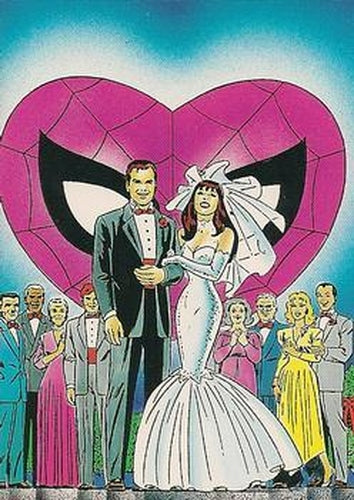 #74 Marriage - 1992 Comic Images Spider-Man II: 30th Anniversary 1962-1992