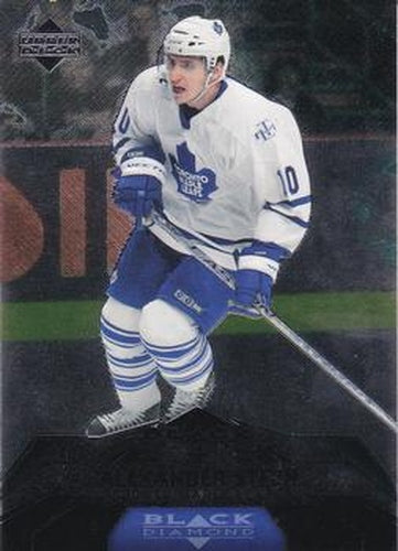 #74 Alexander Steen - Toronto Maple Leafs - 2007-08 Upper Deck Black Diamond Hockey
