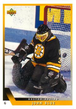 #74 John Blue - Boston Bruins - 1993-94 Upper Deck Hockey